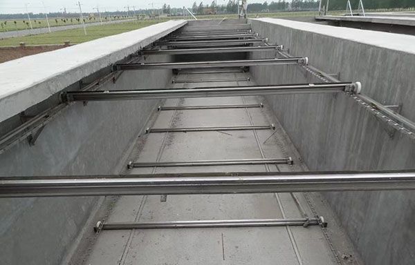 plastic Chain flight sludge scraper for rectangular sedimentation tank